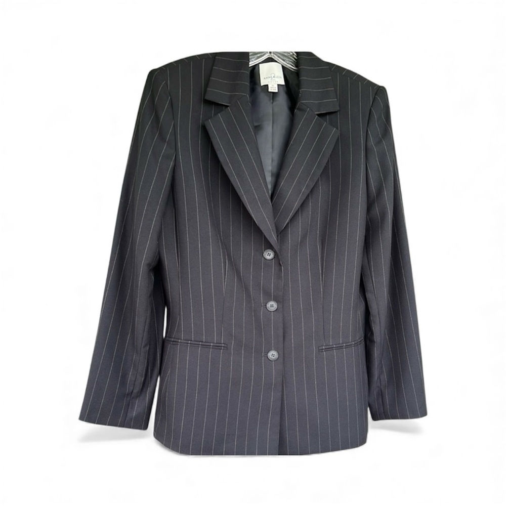 Vintage Anne Klein 2 Pinstripe Pantsuit